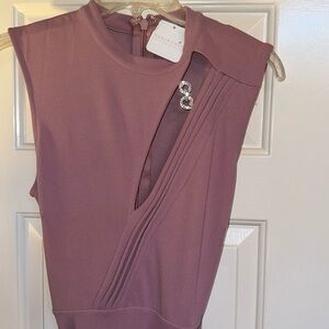 Rose colored jumpsuit, Size S 4/6